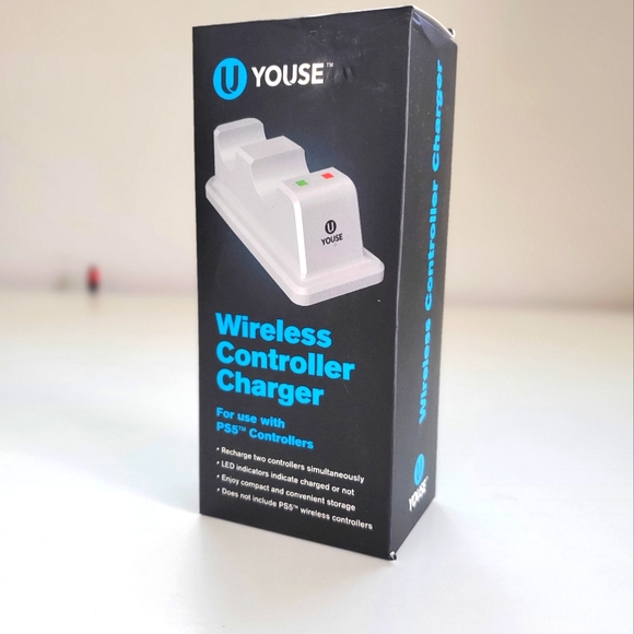 🎮 YOUSE Dual Wireless PS5 Controller Charger Dock | LED Indicators - Picture 1 of 2